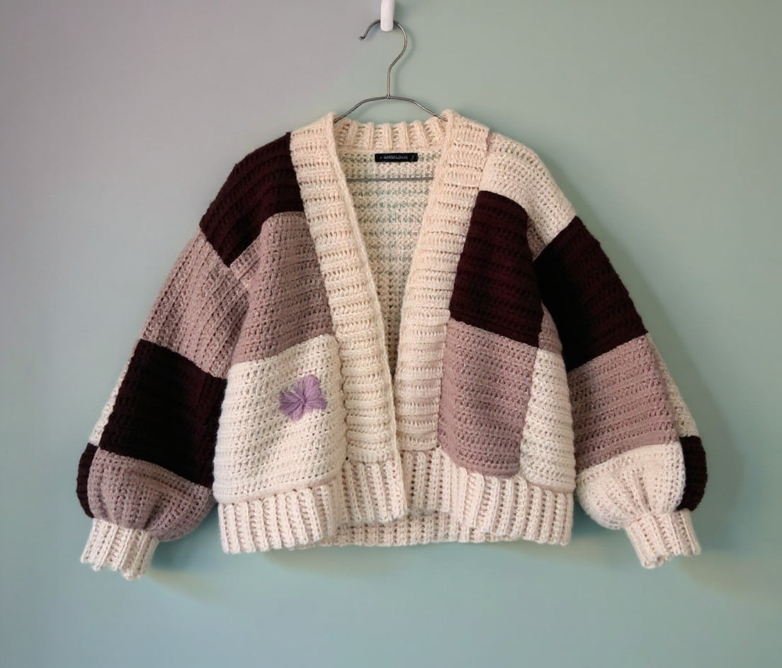 Le Cardigan Granny Carré Moderne